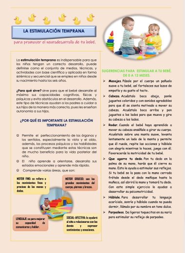 Estimulación temprana