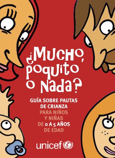 Guía sobre pautas de crianza para niños y niñas de 0 a 5 años de edad